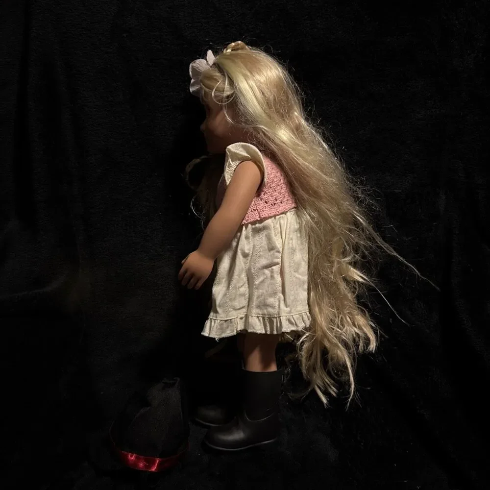 Battat Our Generation Doll Phoebe Long Blonde Hair Riding Boots & Hat 18